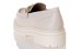 Sante off white δερμάτινο μοκασίνι με χρυσό διακοσμητικό 23-118 Νέες Αφίξεις